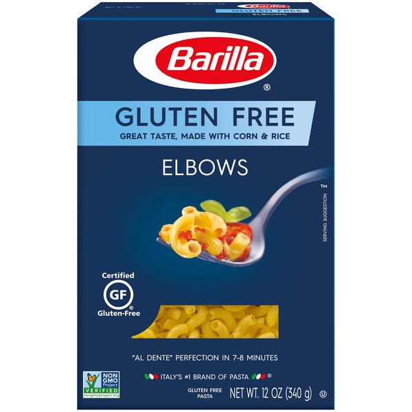 Barilla Gluten Free Elbow Pasta 12 oz., PK8